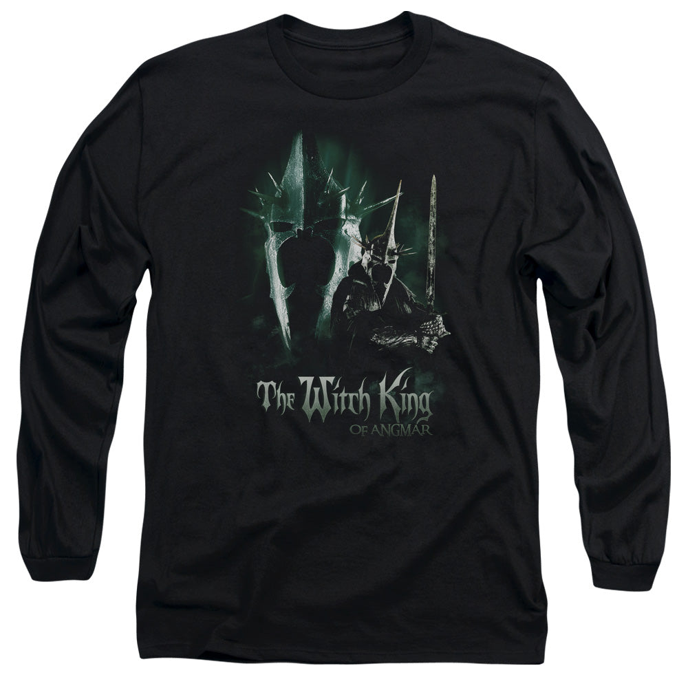 Lor - Witch King - Long Sleeve Adult 18/1 - Black T-shirt