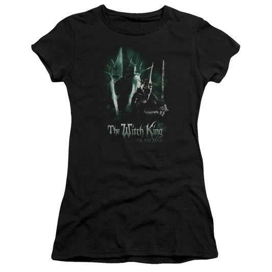 Lor - Witch King - Short Sleeve Junior Sheer - Black T-shirt