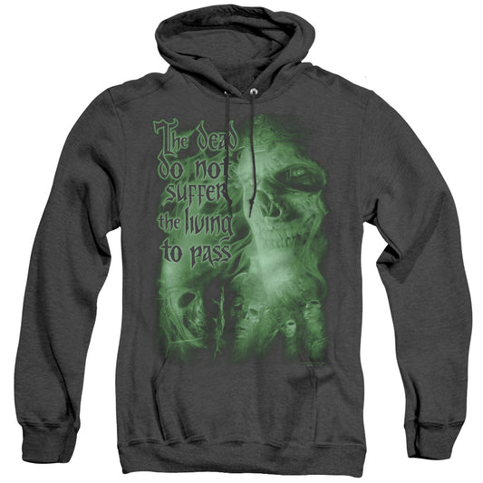 Lor - King Of The Dead - Adult Heather Hoodie - Black