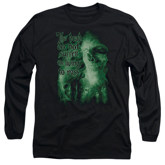 Lor - King Of The Dead - Long Sleeve Adult 18/1 - Black T-shirt
