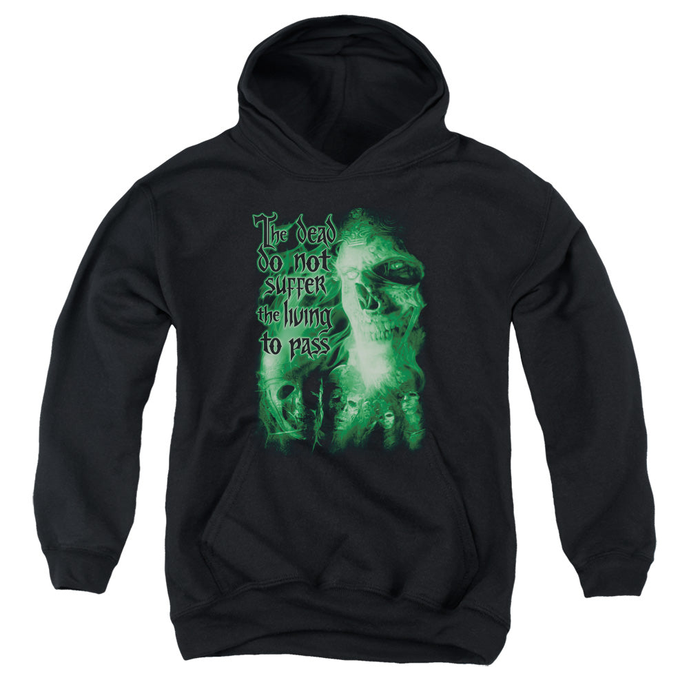 Lor - King Of The Dead - Youth Pull-over Hoodie - Black