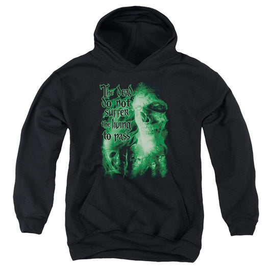 Lor - King Of The Dead - Youth Pull-over Hoodie - Black