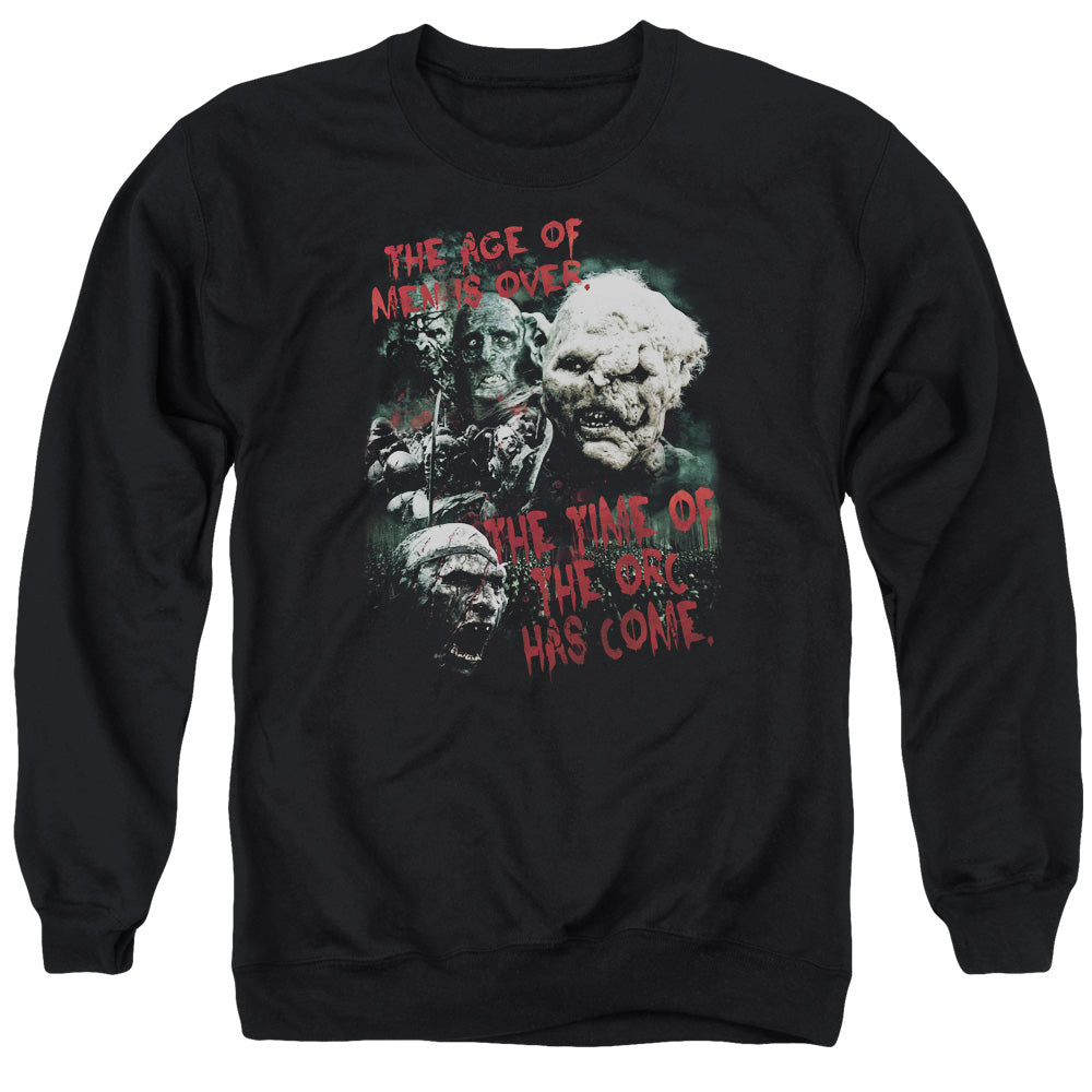 Lor - Time Of The Orc - Adult Crewneck Sweatshirt - Black