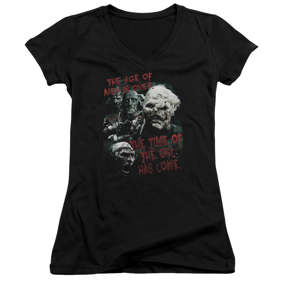 Lor - Time Of The Orc - Junior V-neck - Black