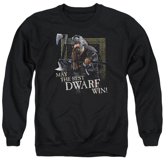 Lor - The Best Dwarf - Adult Crewneck Sweatshirt - Black