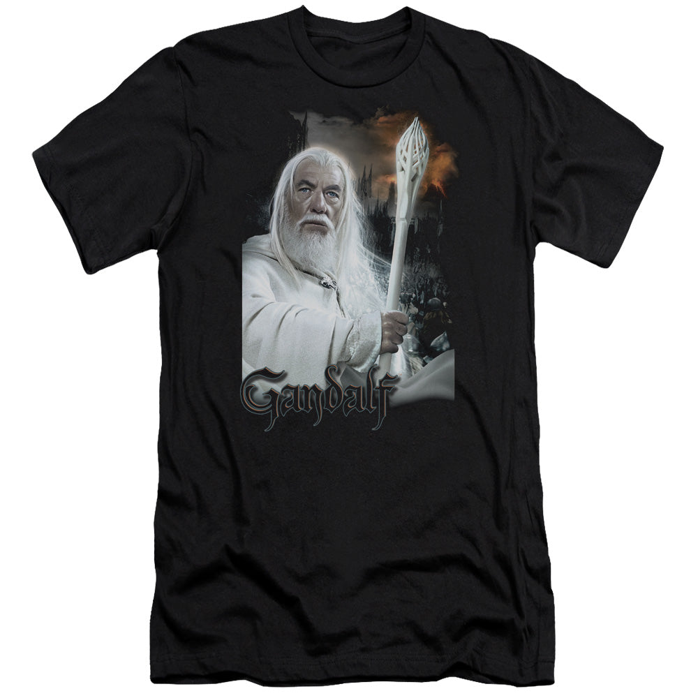 LOR GANDALF - S/S ADULT 30/1 - BLACK T-Shirt