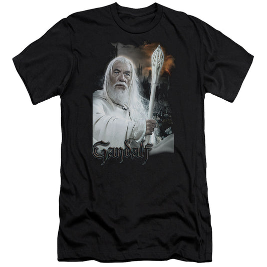 LOR GANDALF - S/S ADULT 30/1 - BLACK T-Shirt