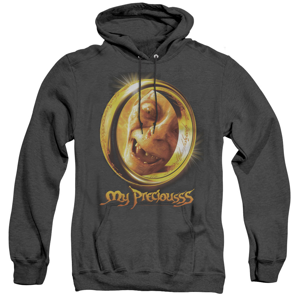 Lor - My Precious - Adult Heather Hoodie - Black