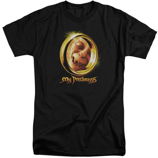 Lor - My Precious - Short Sleeve Adult Tall - Black T-shirt