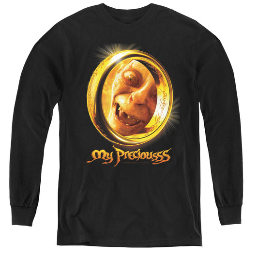 Lor My Precious - Youth Long Sleeve Tee - Black