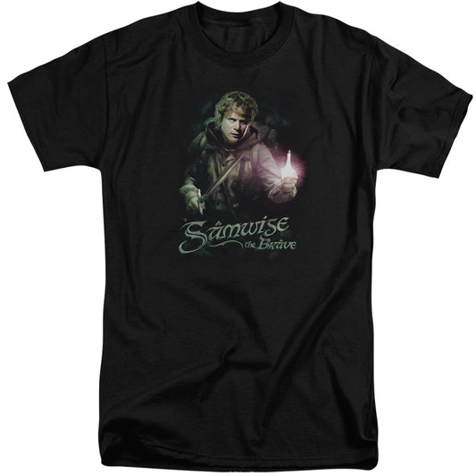 Lor - Samwise The Brave - Short Sleeve Adult Tall - Black T-shirt