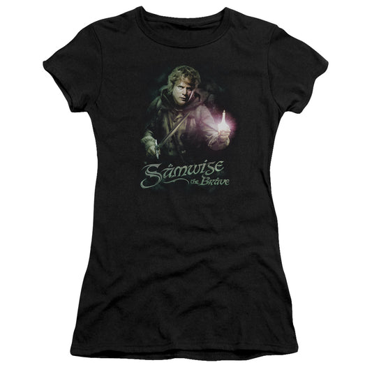 Lor - Samwise The Brave - Short Sleeve Junior Sheer - Black T-shirt