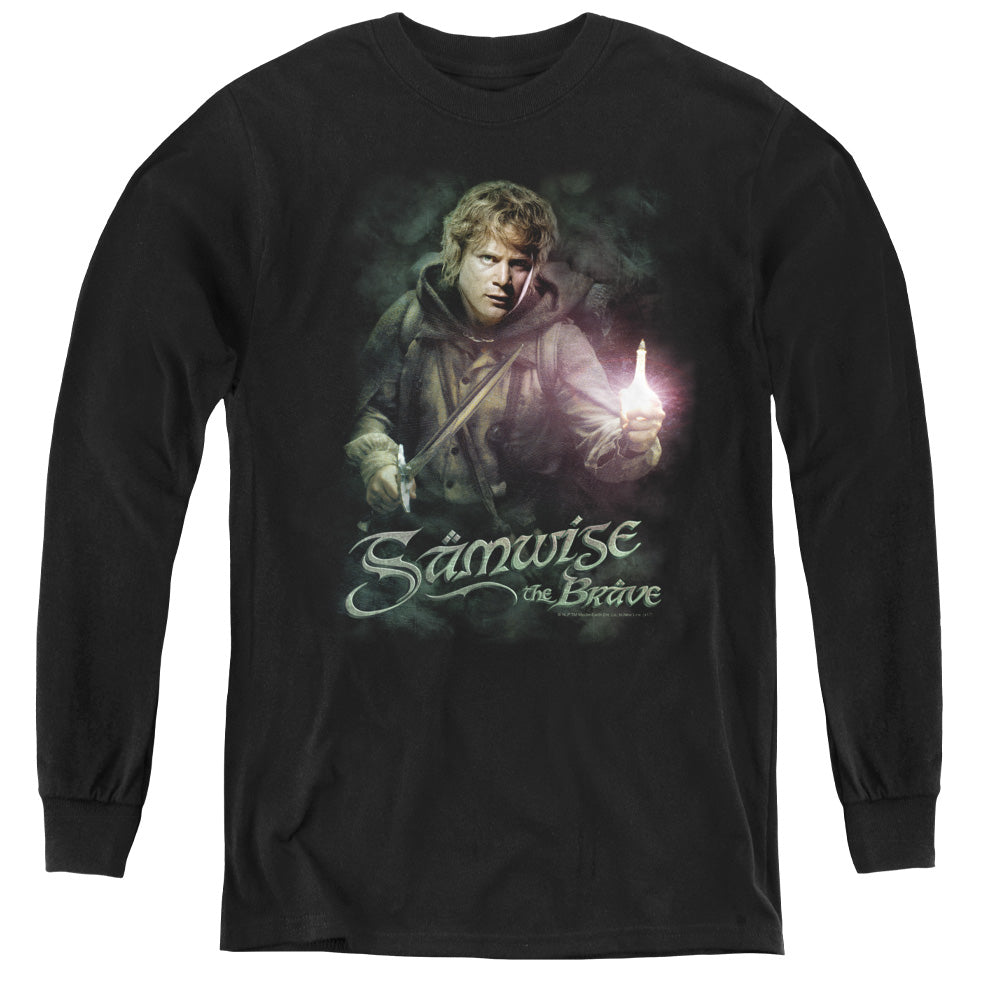 Lor - Samwise The Brave - Youth Long Sleeve Tee - Black