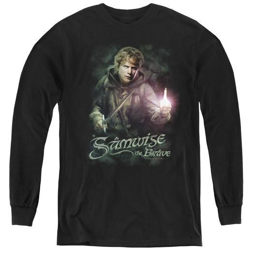 Lor - Samwise The Brave - Youth Long Sleeve Tee - Black