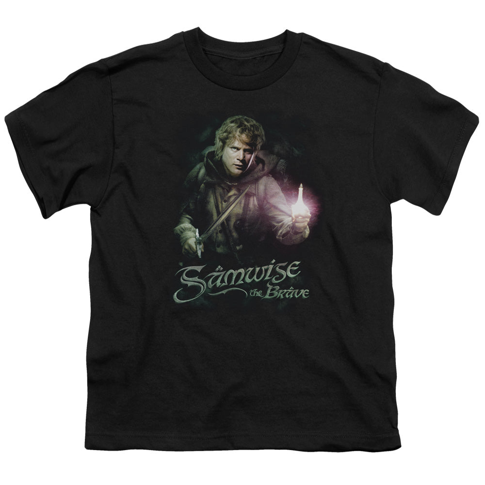 Lor - Samwise The Brave - Short Sleeve Youth 18/1 - Black T-shirt