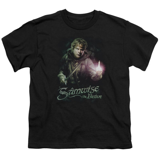 Lor - Samwise The Brave - Short Sleeve Youth 18/1 - Black T-shirt