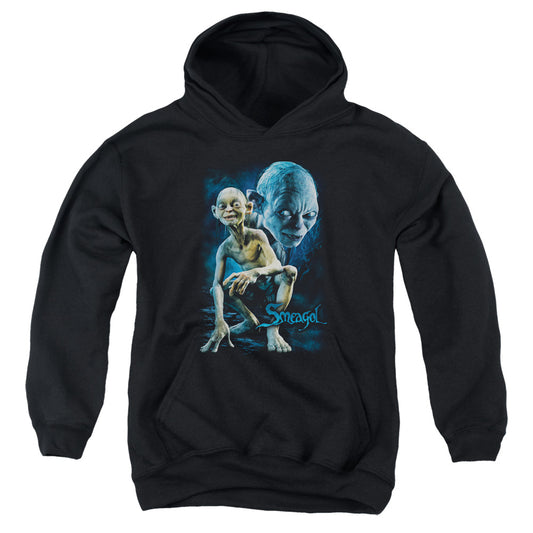 Lor - Smeagol - Youth Pull-over Hoodie - Black