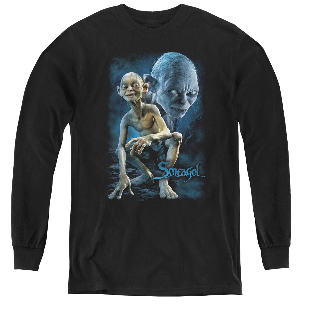 Lor - Smeagol - Youth Long Sleeve Tee - Black