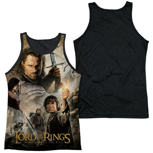 Lor - King Poster - Adult Poly Tank Top Black Back - White