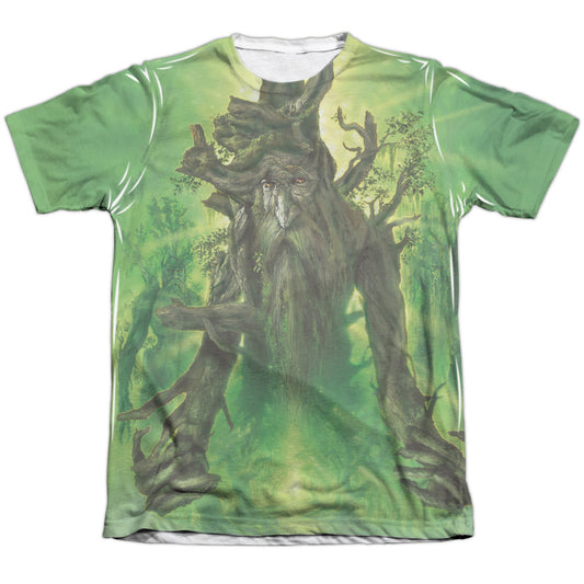 Lor - Treebeard - Adult Poly/cotton Short Sleeve Tee - White T-shirt