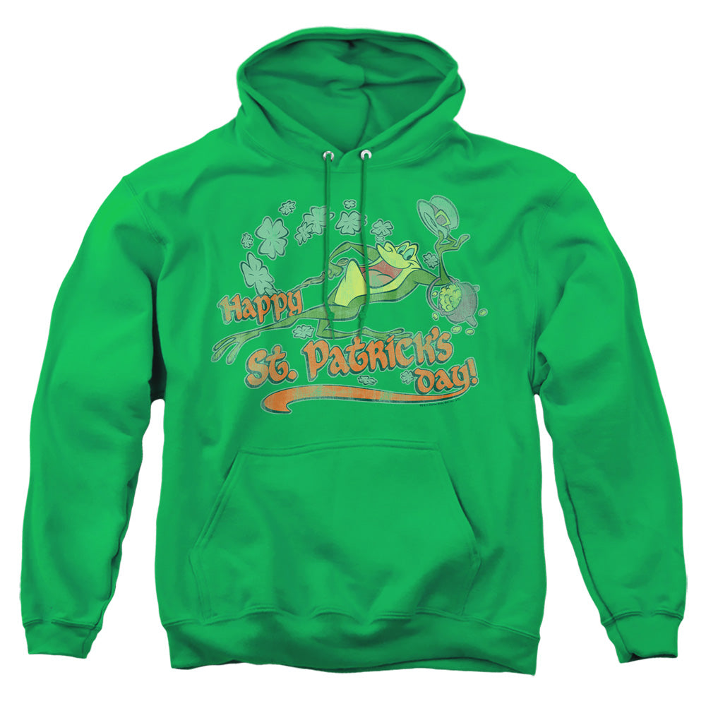 Looney Tunes - Michigan J - Adult Pull-over Hoodie - Kelly Green