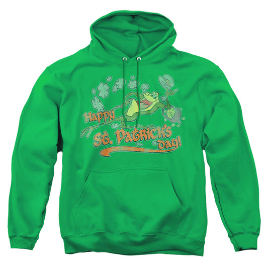 Looney Tunes - Michigan J - Adult Pull-over Hoodie - Kelly Green