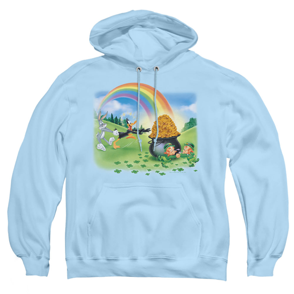 Looney Tunes - Mine Mine Mine - Adult Pull-over Hoodie - Light Blue