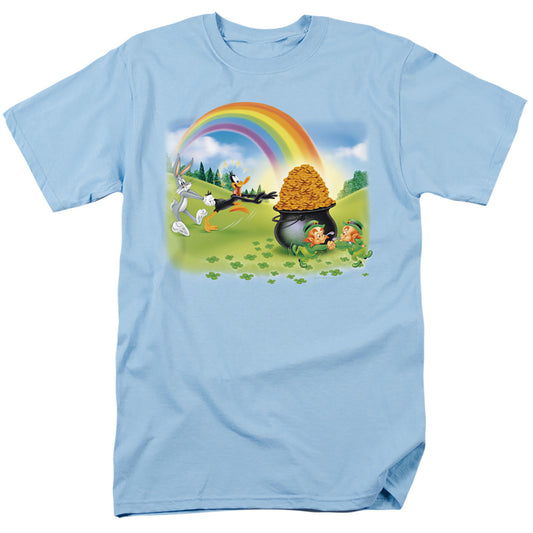 Looney Tunes - Mine Mine Mine - Short Sleeve Adult 18/1 - Light Blue T-shirt