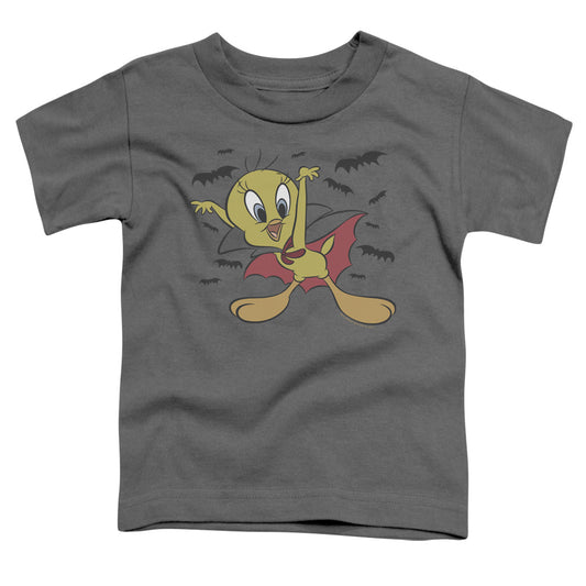 Looney Tunes - Vampire Tweety - Short Sleeve Toddler Tee - Charcoal T-shirt