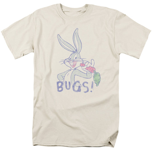 Looney Tunes - Bugs - Short Sleeve Adult 18/1 - Cream T-shirt