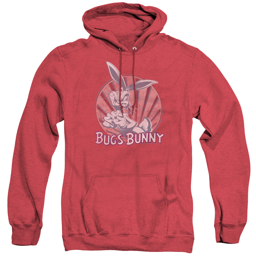 Looney Tunes - Wishful Thinking - Adult Heather Hoodie - Red