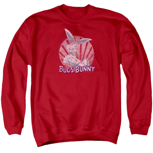 Looney Tunes - Wishful Thinking - Adult Crewneck Sweatshirt - Red