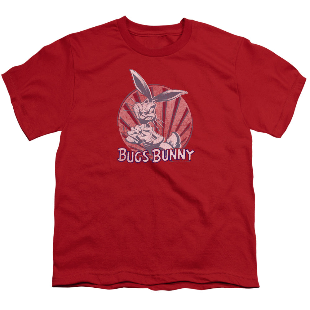 Looney Tunes - Wishful Thinking - Short Sleeve Youth 18/1 - Red T-shirt