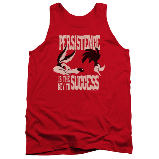 Looney Tunes - Persistence - Adult Tank - Red