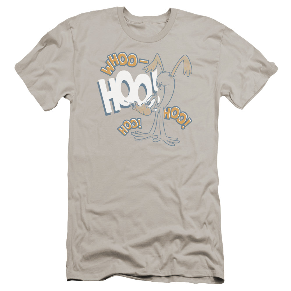 Looney Tunes - Daffy Laugh-hbo Short Sleeve Adult 30/1 - Silver T-shirt
