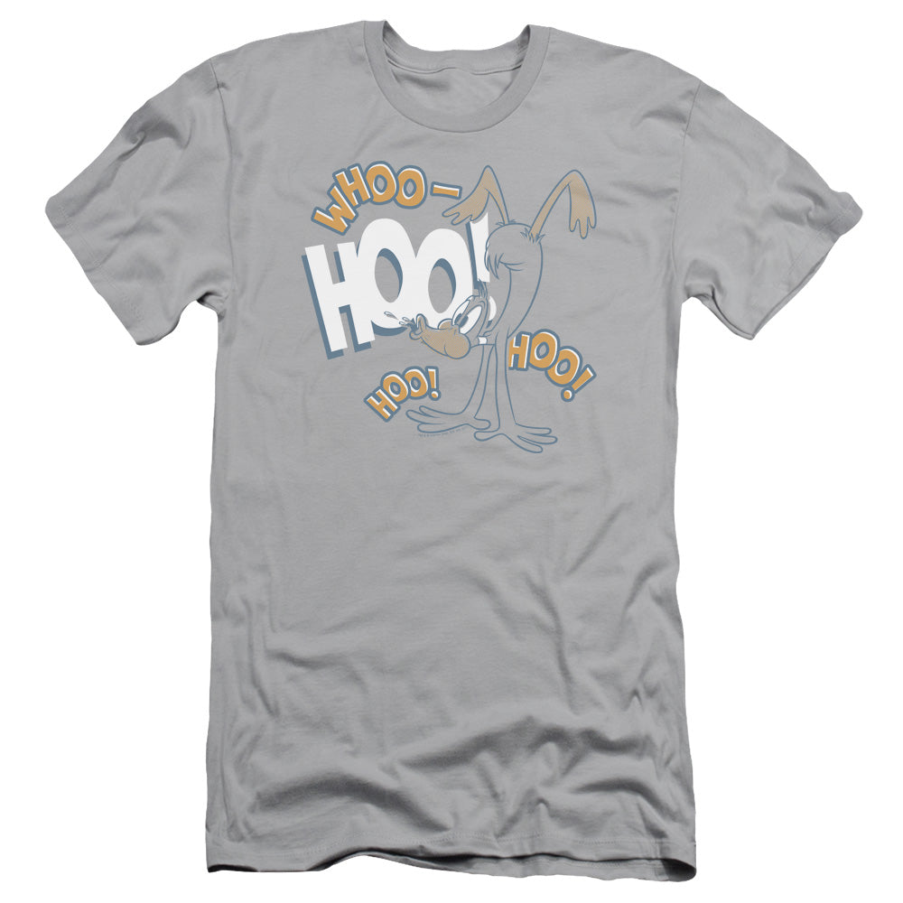 Looney Tunes - Daffy Laugh - Short Sleeve Adult 30/1 - Silver T-shirt