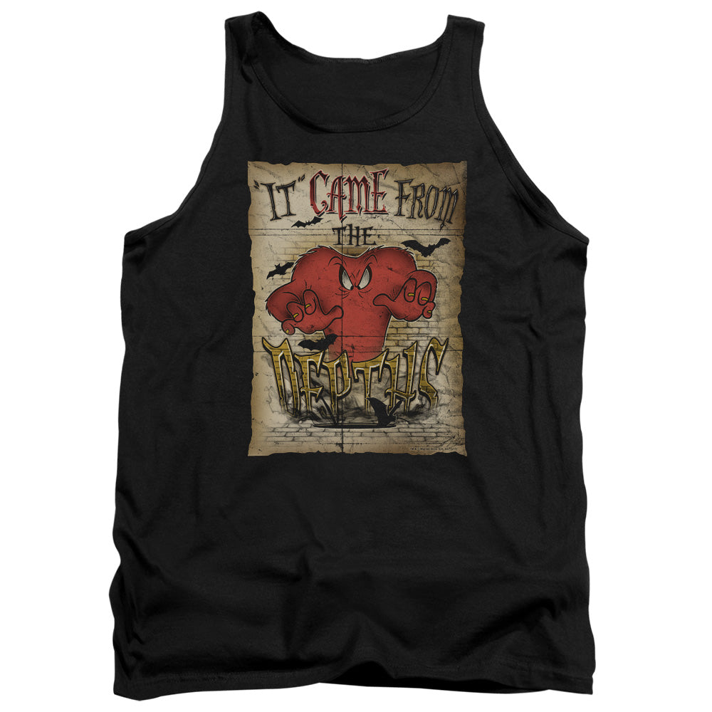 Looney Tunes - The Depths - Adult Tank - Black