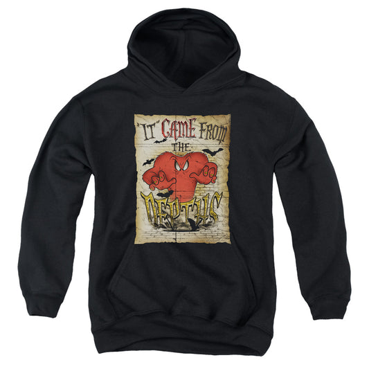 Looney Tunes - The Depths - Youth Pull-over Hoodie - Black