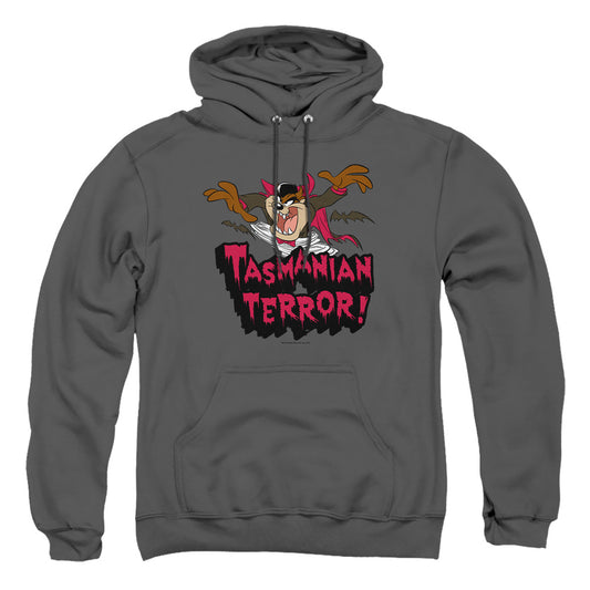 Looney Tunes - Taz Terror - Adult Pull-over Hoodie - Charcoal