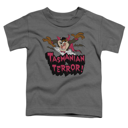 Looney Tunes - Taz Terror - Short Sleeve Toddler Tee - Charcoal T-shirt