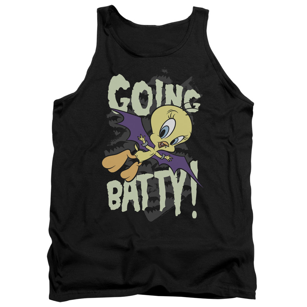 Looney Tunes - Going Batty - Adult Tank - Black