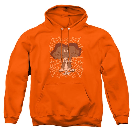 Looney Tunes - Being Watched - Adult Pull-over Hoodie - Orange