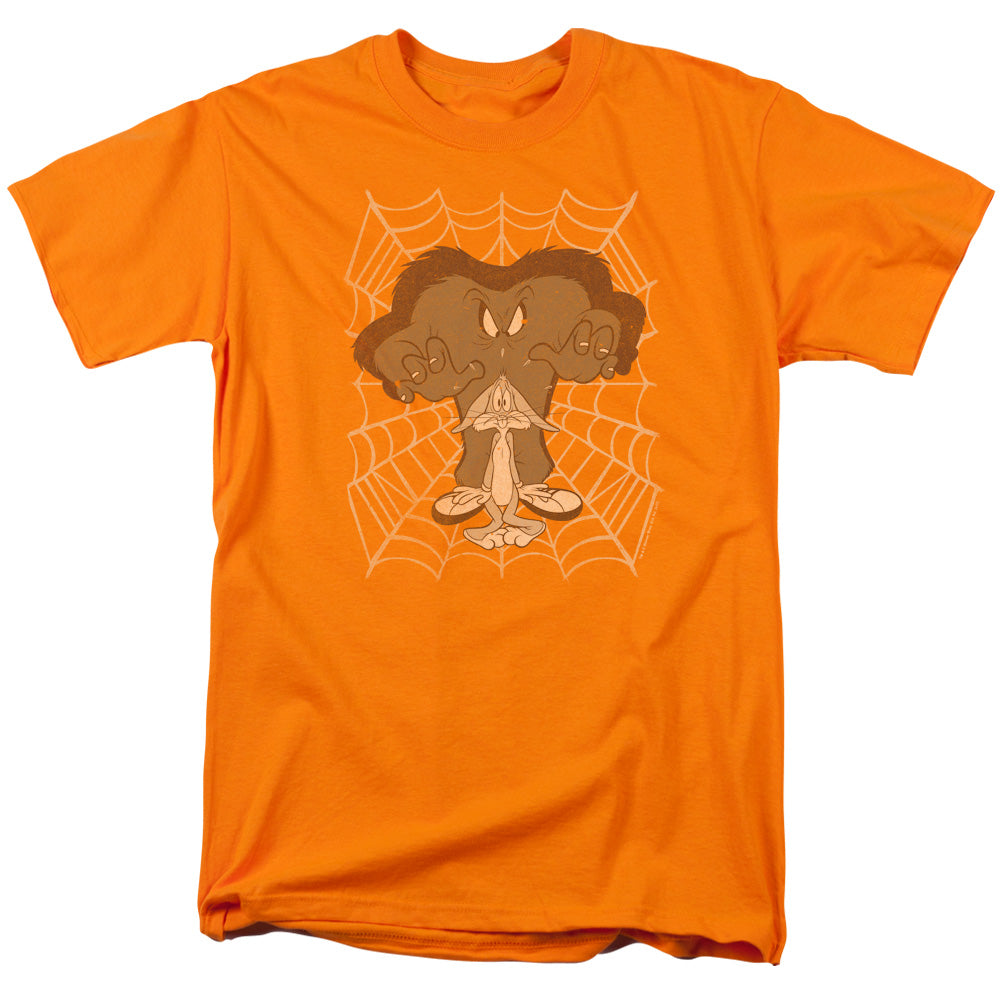 Looney Tunes - Being Watched - Short Sleeve Adult 18/1 - Orange T-shirt