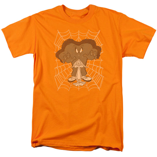 Looney Tunes - Being Watched - Short Sleeve Adult 18/1 - Orange T-shirt
