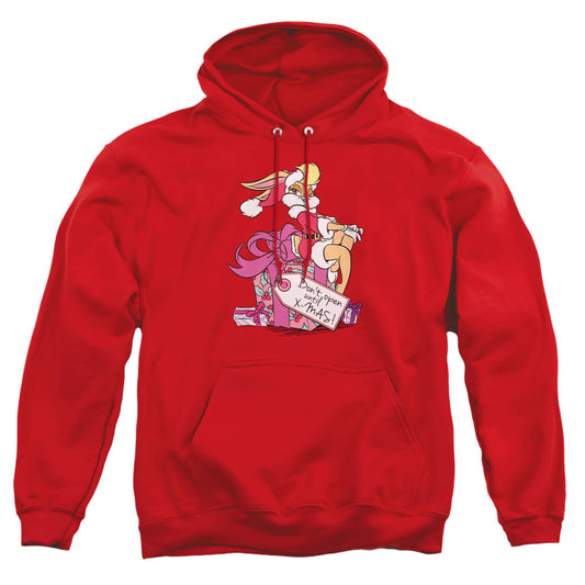 Looney Tunes - Lola Present - Adult Pull-over Hoodie - Red