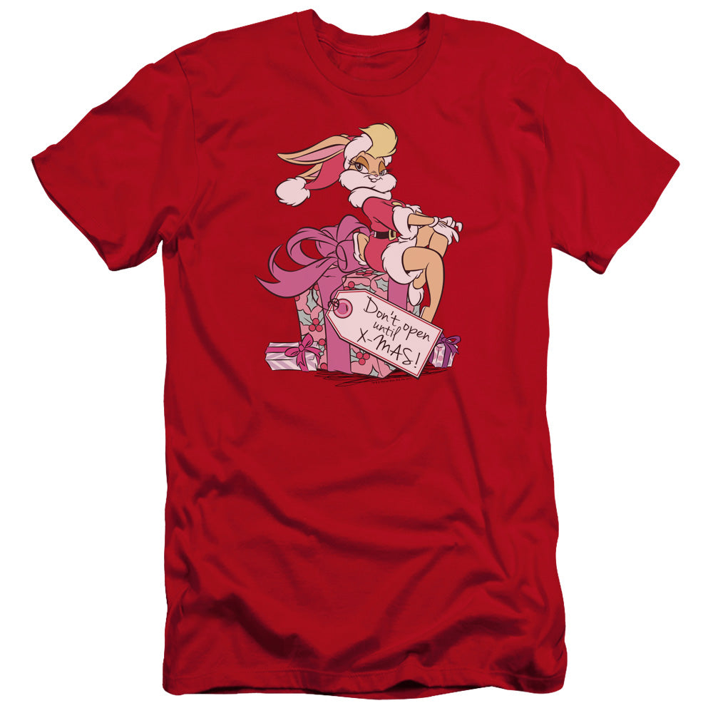 Looney Tunes - Lola Present-hbo Short Sleeve Adult 30/1 - Red T-shirt