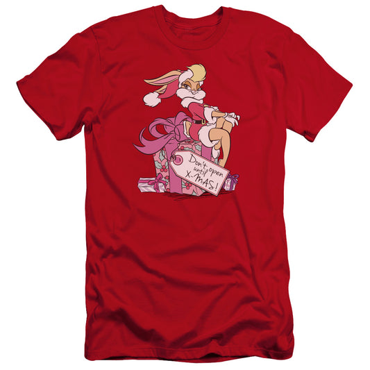 Looney Tunes - Lola Present-hbo Short Sleeve Adult 30/1 - Red T-shirt