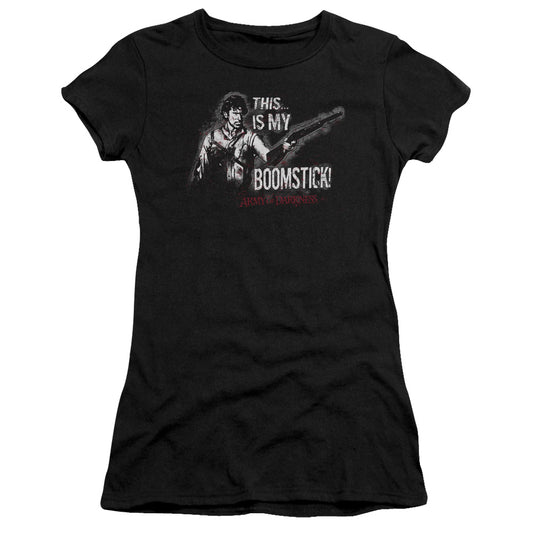 Army Of Darkness - Boomstick - Short Sleeve Junior Sheer - Black T-shirt
