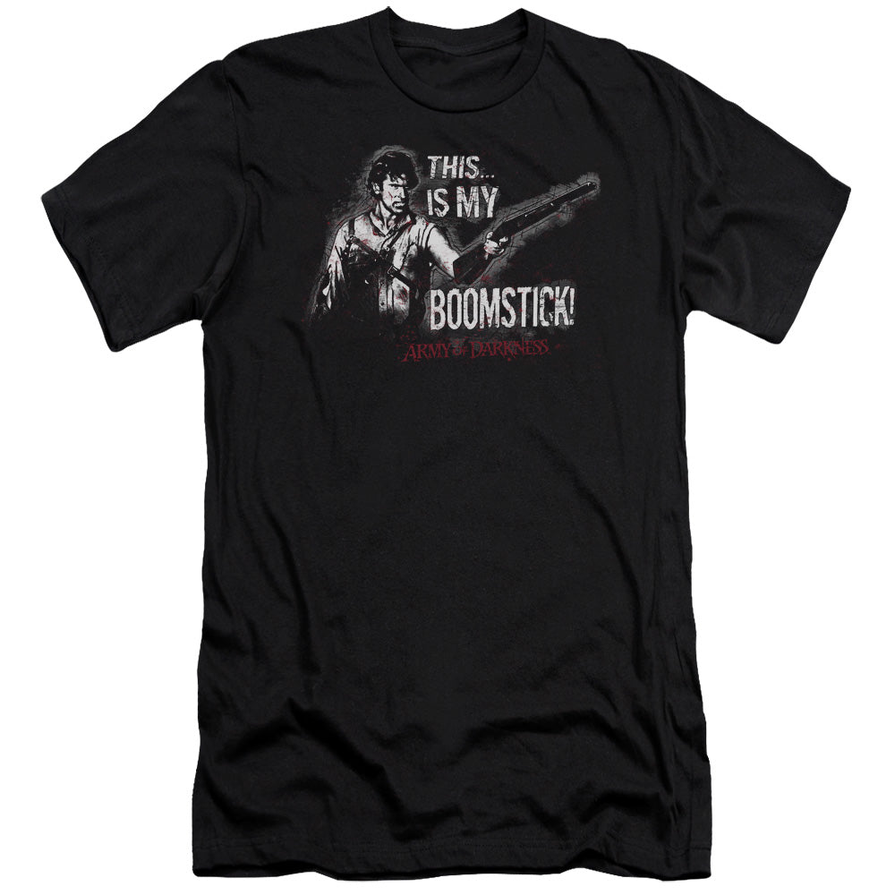 Army Of Darkness - Boomstick - Short Sleeve Adult 30/1 - Black T-shirt