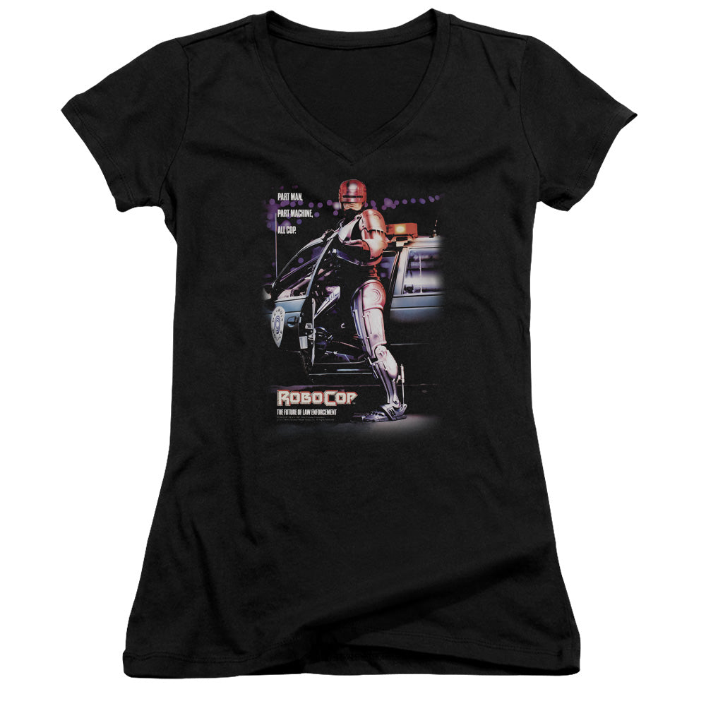 Robocop - Poster - Junior V-neck - Black